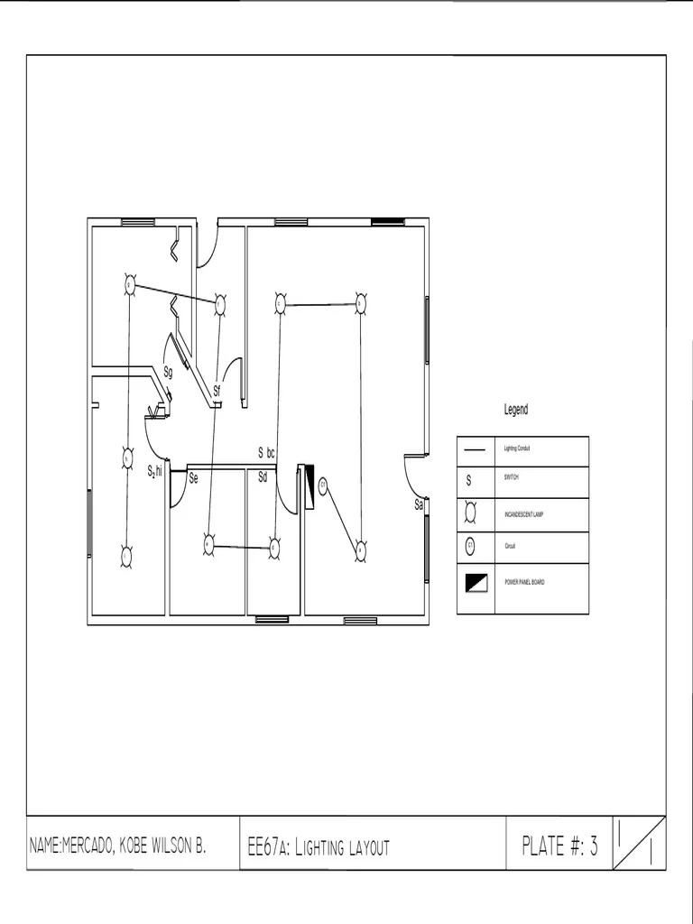 Lighting Layout | PDF